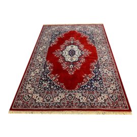 Arabesque Persian Style Wool Rug - 7′10″ × 11′6″