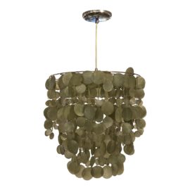 Capiz Shell Hanging Light Pendant