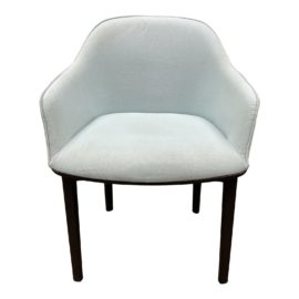 Vitra Ronan & Erwan Bouroullec Softshell Light Blue Chair. Original Price: $920