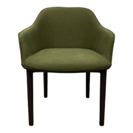 Vitra Ronan & Erwan Bouroullec Softshell Green Chair. Original Price: $920