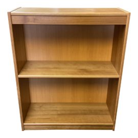 Contemporary Maple Adjustable Bookshelf