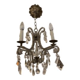 Dennis & Leen Custom 5-Light Power Room Chandelier. Original Price: $2,500