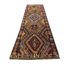 Vibrant Kilim Wide Runner - 4′4″ × 13′7″