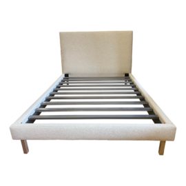 Full Size Room & Board Ella Upholstered Bed Frame. Original Price: $1,400
