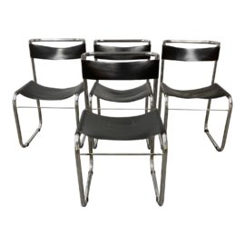 Mid 20th Century Nicos Zographos Dining Chair - Set of Four