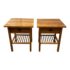 John Kelly J1 Series J-08 Cherry Side Tables - a Pair. Original Price: $2,930