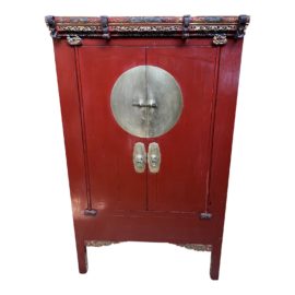 Early 20th Century Carved Asian Wedding Chest