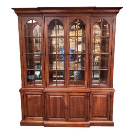 Lexington Bob Timberlake Cherry China Base + Library Hutch