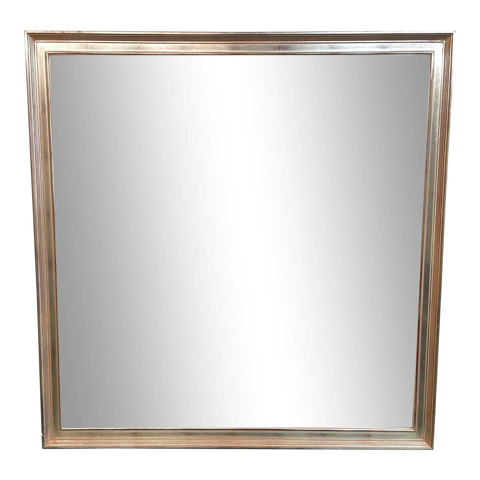 Custom the Painters Place Silver Leaf Gilt Mirror