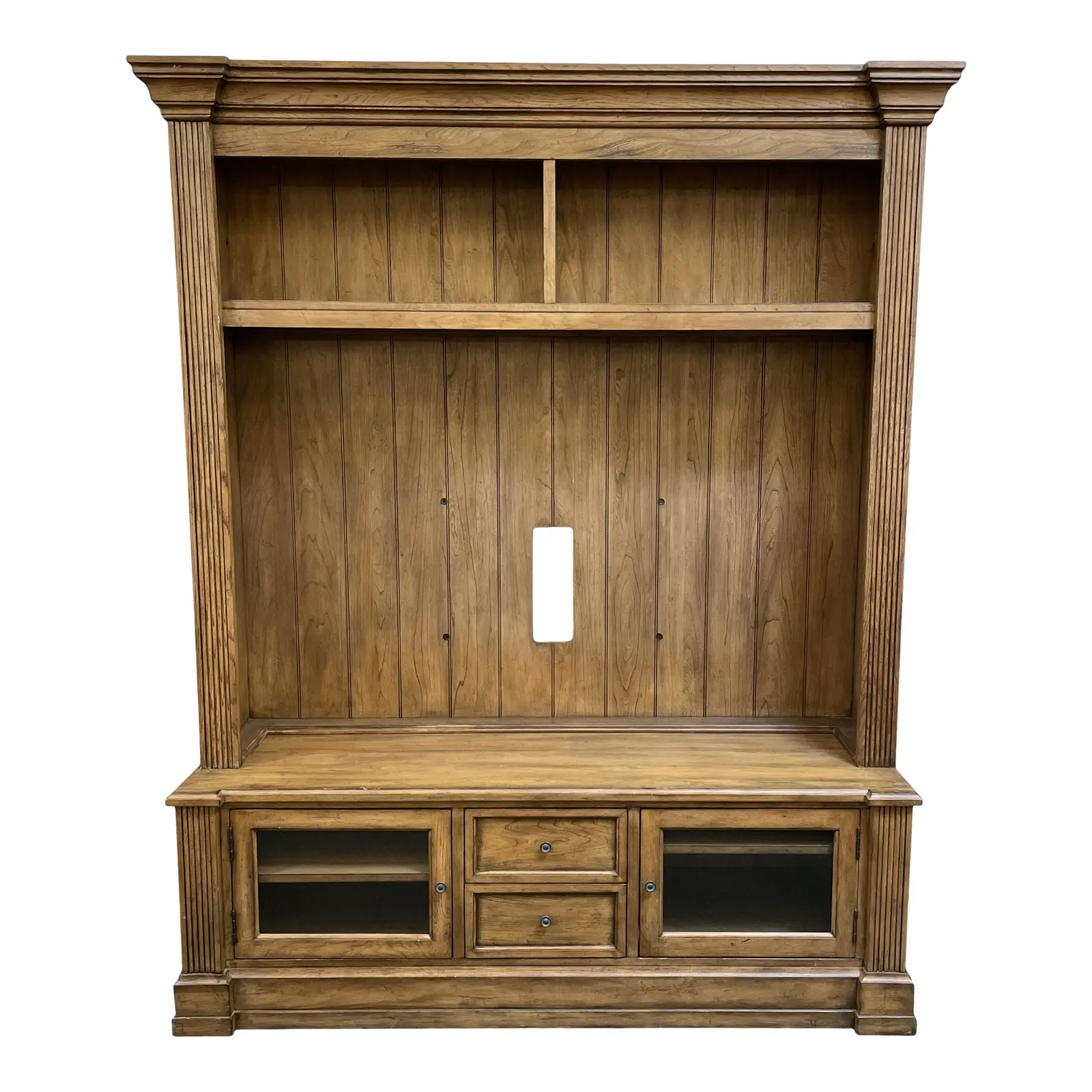 Ethan Allen Media Cabinet Etagere