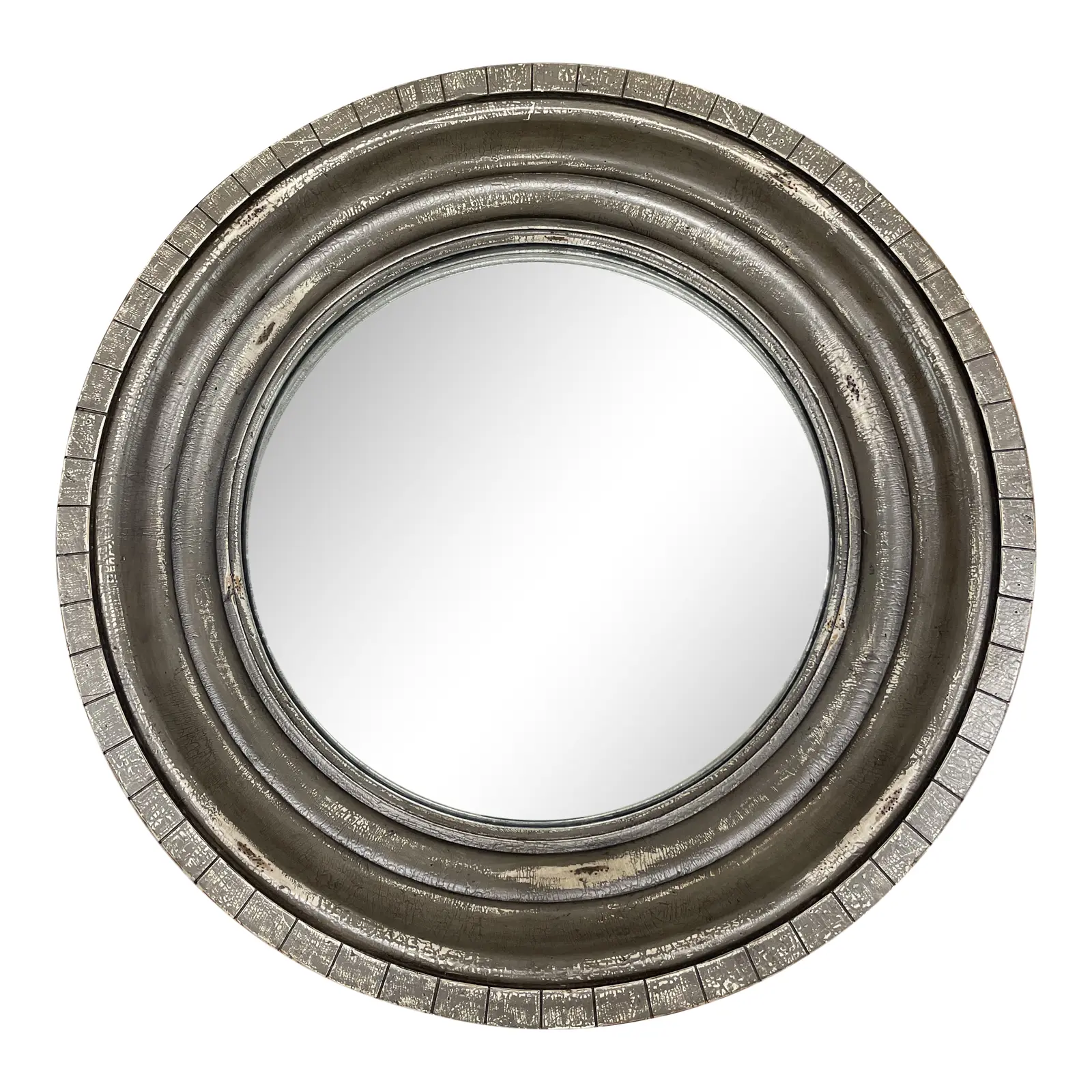 Restoration Hardware Madison Round Convex Mirror. Original Price: $895