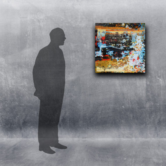 Smashed Bouquet (2017) 30×30 Installation