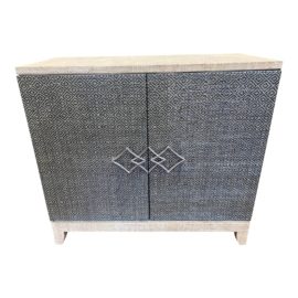 Hammary Furniture Rattan Two Drawer Chest. Original Price: $600