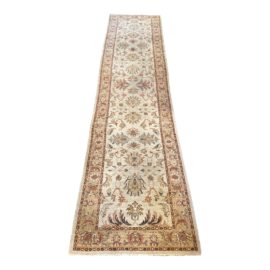 Hand Woven 100% Wool Runner - 2′10″ × 11′8″. Original Price: $3,200