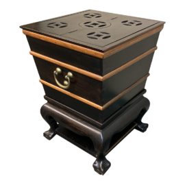 Early 20th Century Chinese Ice Chest on Stand