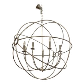 Restoration Hardware Timothy Oulton Foucault's Orb Chandelier. Original Price: $1,700