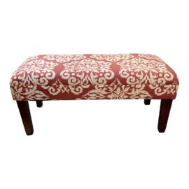 Custom Ikat Style Bench