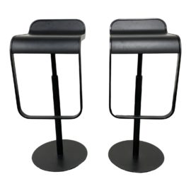 LaPalma Lem Piston Stools- a Pair. Original Price: $1,590