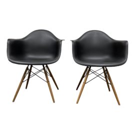 Design Within Reach Eames Arm Chairs- a Pair. Original Price: $1,400