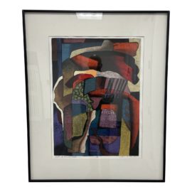 Chia T. Haruta Framed Etching Signed + Numbered 8 of 16