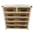 Campaign Style Six Drawers Chest