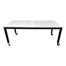 Room & Board Parsons Table + Casters. Original Price: $1,939