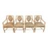 McGuire Furniture Leona Dining Chairs, Set of Four