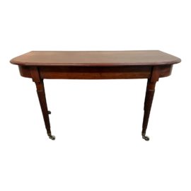 Mid 19th Century English Mahogany Console