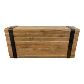 Early 21st Century Custom Design Wood Console / Coffee Table