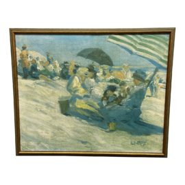 Edward Henry Potthast Framed Print
