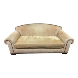 Belmar Custom Design Rolled Arm Sofa. Original Price: $7,000