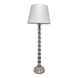 Baker Furniture Crystal Ball Floor Lamp. Original Price: $2,000