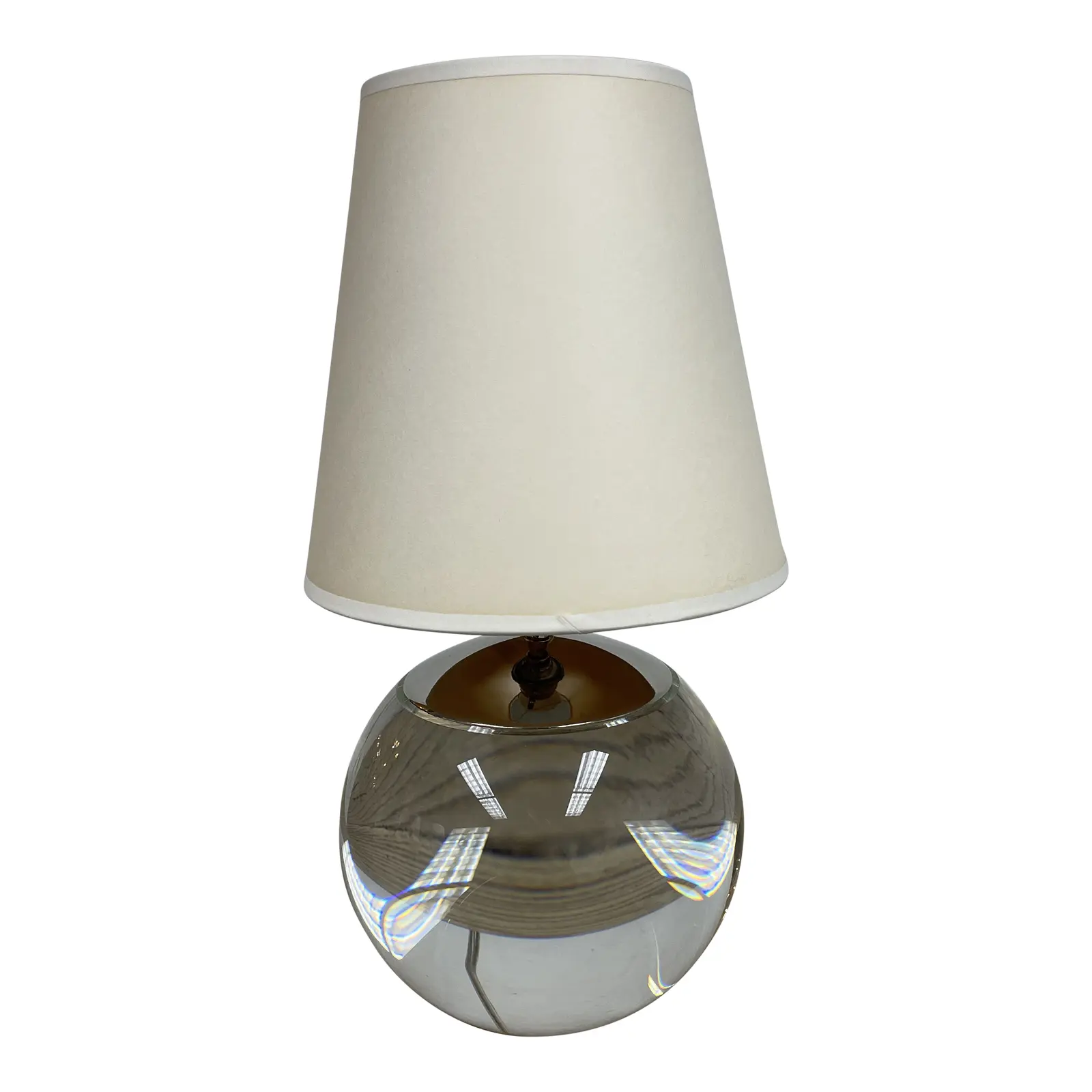 Thomas O'Brien for Visual Comfort Terri Crystal Glass Table Lamp. Original Price: $435