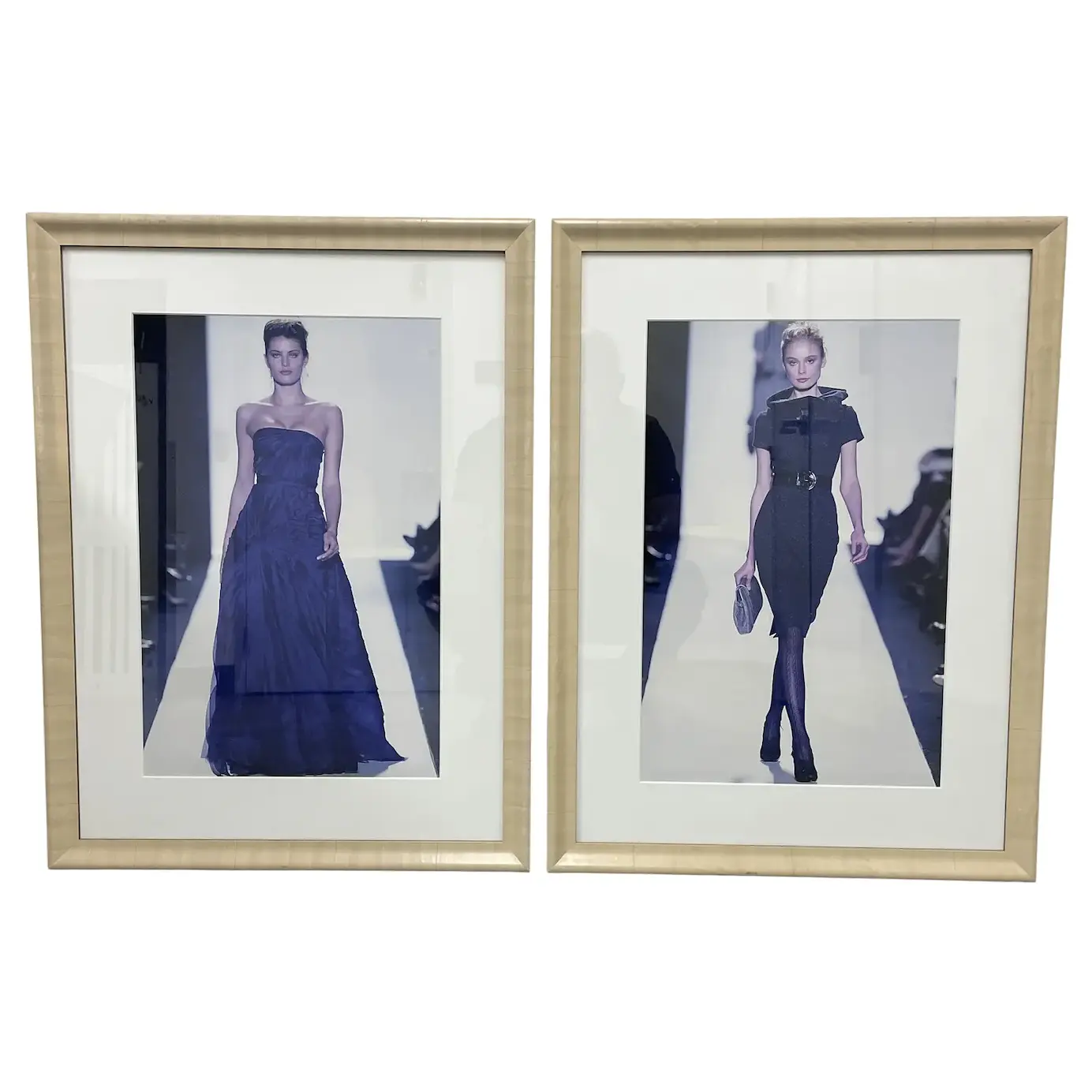 Custom Framed Fashion Photo - a Pair