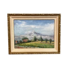 Luigi Aghemo- Custom Framed Original Oil Landscape