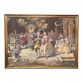 Large Tapestry, Gilt Framed