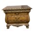 French Provincial Style Three Drawer Nightstand
