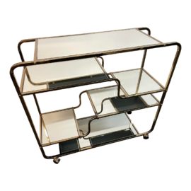Art Deco Style Bar Cart