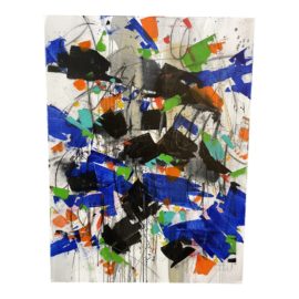 Isabel Wyatt "Pow" an Original Acrylic Painting