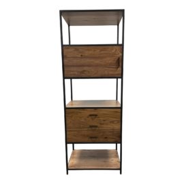 Crate & Barrel Knox Tall Storage Bookcase. Original Price: $1,300
