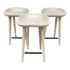 Design Within Reach Craig Bassam Ash Tractor Counter Stools, Set of Three. Original Price: $3,825