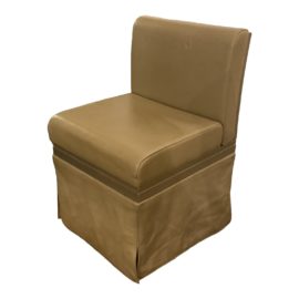 Custom Design Petite Leather Chair