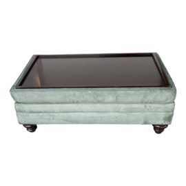 Custom Design Convertible Tray Ottoman + Storage