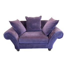 Contemporary Roll Arm Chair