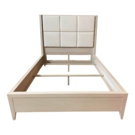 Queen Size Bernhardt Axiom Upholstered Bed Frame. Original Price: $3,642