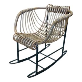 Strala Seefelder Natural Rattan Rocker Chair