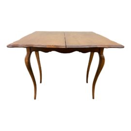 1970's Late 20th Century Twist + Fold Game Table