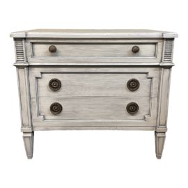 1980's Late 20th Century Three Draws Side Table