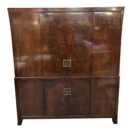 Bill Sofield for Baker - Fairbanks Two Piece Media Cabinet. Original Price: $14,884