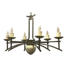 Fine Arts Lamps Asian Style Six Light Chandelier. Original Price: $2,000